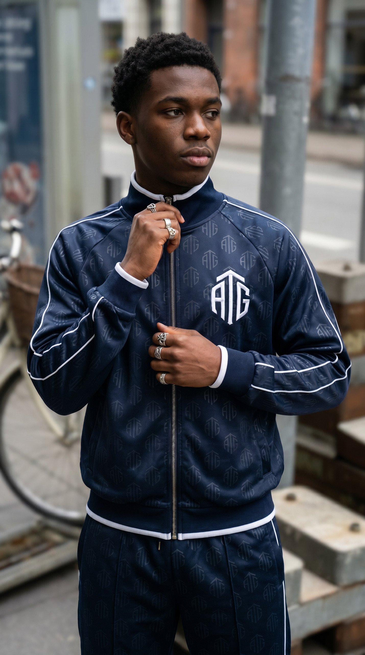 ATG TRACK JACKET / MONO